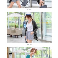 Terbaru Baju Kaos Lengan Panjang Atasan Long Cardigan Rajut Wanita Fit