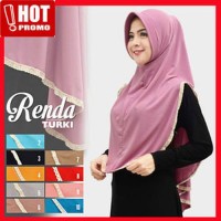 Paling Murah Jilbab Instan Renda Turki