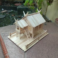 85+ Gambar Rumah Gadang Dari Stik Es Krim Gratis Terbaru