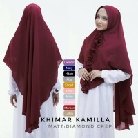 BOOMING!!! Hijab Jilbab Instan Khimar Syari Kamilla Camelia Rempel