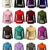 Blouse Muslim Wanita Baju Manset Atasan JUMBO Bahan Kaos Size XXL -