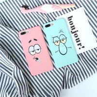 Hard Case iPhone 6 6s 7 7s 8 plus 6+ 7+ 8+ Spongebob Patrick Couple