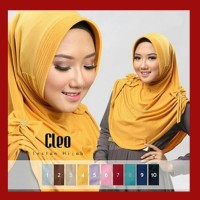 Kerudung / Jilbab Instan Cleo Pad Antem - Hitam Terpopuler