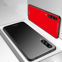 HUAWEI Y6 2018 TEMPERED GLASS COLOR HARD SOFT TPU CASE