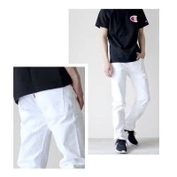 Jeans Putih Regular Ukuran 28 sampai 38