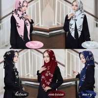 Hijab Instan Kimmy Zahwa / Tammia Daun - Hitam