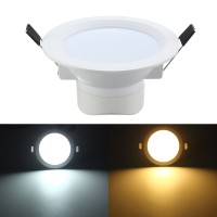 Top Brand 5W LED Flush Mount Recessed Ceiling Panel Down Light AC