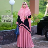 Gamis Syati Eriska Gamis Syari Ceruti Full Furing Gamis Lebaran Terbar