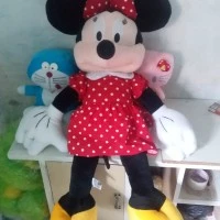 boneka mickey atau minimouse jumbo sni