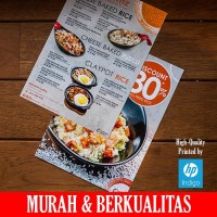 Cetak Brosur / Flyer A5 Murah - AP120 / 2 Sisi