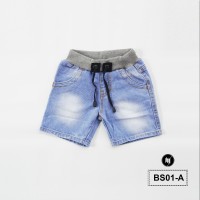 Celana Pendek Anak Laki-laki bahan Jeans