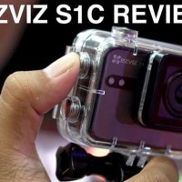 w EZVIZ S1C Action Camera Full HD With Touch Screen, WiFi, and