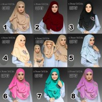 Paling Populer Kerudung Pashmina Instan Tazkia Lipit