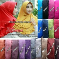 Jilbab Rumana Double Rempel Layer Jersey Hijab Instan Cantik Murah S