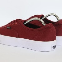 Paling Populer Sepatu Vans Authentic Mono Marun / Merah Maroon Waffle