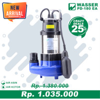 Mesin Pompa Air Celup Sirkulasi Air Kotor Wasser PD-180 EA