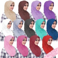hijab instan rumana kerudung syari jilbab fashion muslim