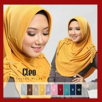 HOT SALE Kerudung / Jilbab Instan CLEO Pad Antem - Hitam
