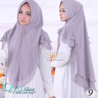 Dijual Jilbab Instan Hijab Syari Kerudung Khimar Ceruti Sifon Hanum