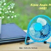 PM-Usb Fan Mini Usb Fan Besi Kipas Angin Pendingin Flexible