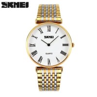 JAM TANGAN PRIA ORIGINAL ANTI AIR SUPER TIPIS CASUAL MODEL - Hitam