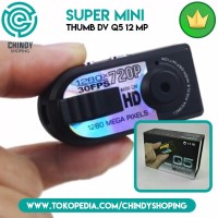KAMERA KECIL TERSEMBUNYI PENGINTAI SUPER MINI THUMB DV Q5 12 MP