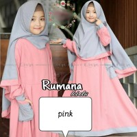 Baju Gamis Anak Wanita Rumana Kids Usia 9 - 11 Tahun