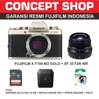 Harga fujifilm x t100 bo gold xf 35 f2 r wr xt 100 xt100 | Pembandingharga.com Harga fujifilm x t100 bo gold xf 35 f2 r wr xt 100 xt100 | Pembandingharga.com