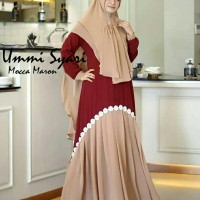 GAMIS SET JILBAB UMMI SYARI BAHAN CERUTI