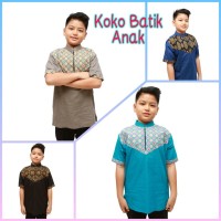Baju Koko Batik Anak