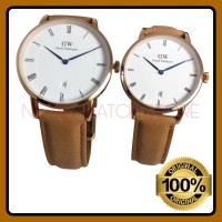JAM TANGAN PRIA DW COUPLE DAPPER DURHAM 34 & 38MM ROSEGOLD ORIGINAL