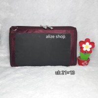 Uk 21x13 1resleting Inner Dompet HPO Iner Tas Rajut Talikur Murah