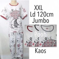 piyama baju tidur dewasa wanita jumbo kaos unik lucu Limited