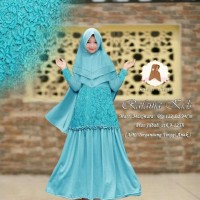 Baju Busana Muslim Wanita Gamis Syari Pesta Anak Rafania Maxm Terbaru