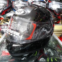 Helm Full Face KYT K2 Rider Solid Black Metalic