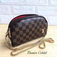 DOMPET CxxNEL . LV SLEMPANG TAS WANITA 2 RUANG MURAH TERMURAH Terbaik