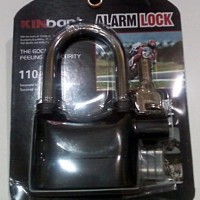 Gembok Alarm Lock Kinbar Kunci Pengaman Rumah Pagar Sepeda Berkualitas