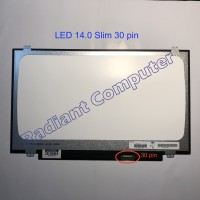 LCD LED Acer Asus Lenovo HP Dell Toshiba 14.0 Slim 30pin Umum