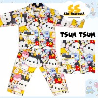 PIYAMA ANAK LENGAN PANJANG / BAJU TIDUR ANAK KATUN PREMIUM - PP51