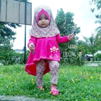 Setelan Anak yang Imut - Baju Muslim Anak Terpopuler Size 3-4 Tahun