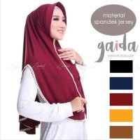 Jilbab Instan / Hijab Instan Gaida Renda Hijab instan langsun