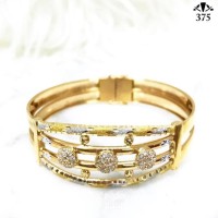 Top D 5,8Cm Gelang Untuk Ibu Variasi Bulat Elegant Emas Asli