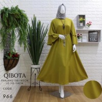 Baju muslim Gamis Qibota seri 966/952/1101
