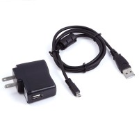 USB AC DC Power Adapter Camera Battery Charger PC Cord For Nikon