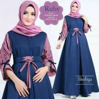 BAJU MUSLIM WANITA MUSLIMAH GAMIS SYARI DRESS PESTA BUSUI MURAH BARU