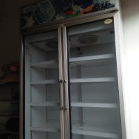 KULKAS BEKAS 2 pintu SHOWCASE SANDEN INTERCOOL SDC 1000 AY