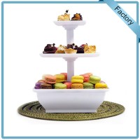 Rak Penyajian Etalase Piring Saji Tempat Kue Cakes Rack Snack Server