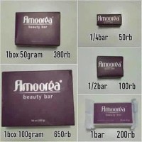 Jual Sabun Amoorea Ungu 1 Box isi 2 Bar Limited