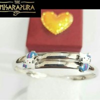 GELANG TANGAN / KAKI ANAK BAYI BALITA PERAK SILVER 925 LAPIS EMAS CH
