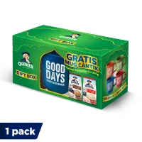 Quaker 3 in 1 Original & Cokelat Pouch 7S - 2 Pcs FREE Quaker Mug